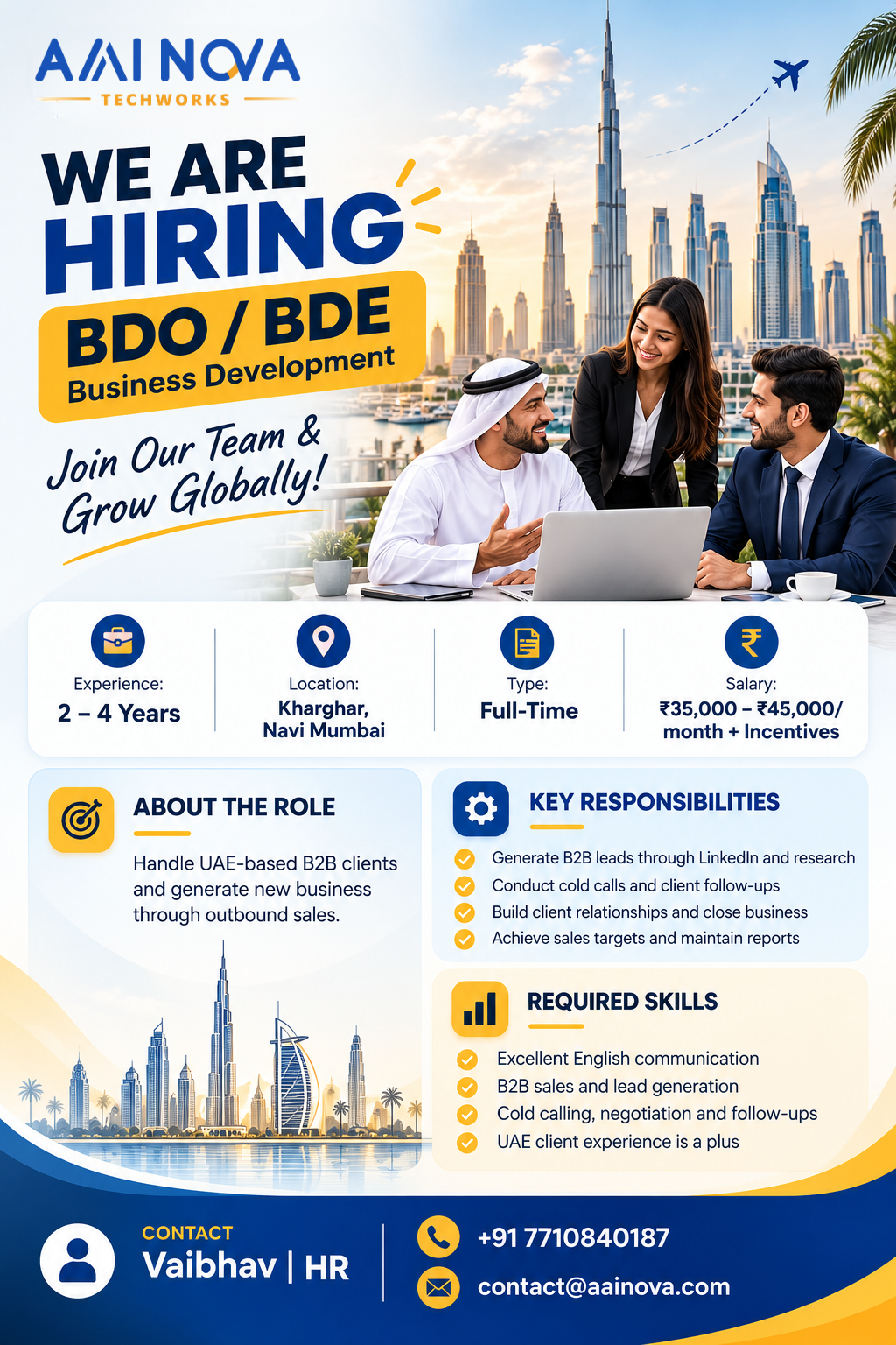 Business Development Officer