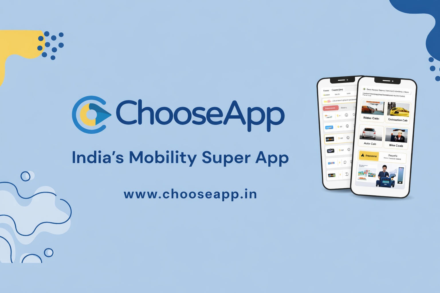 ChooseApp - Mobility Super App for Urban Commuters