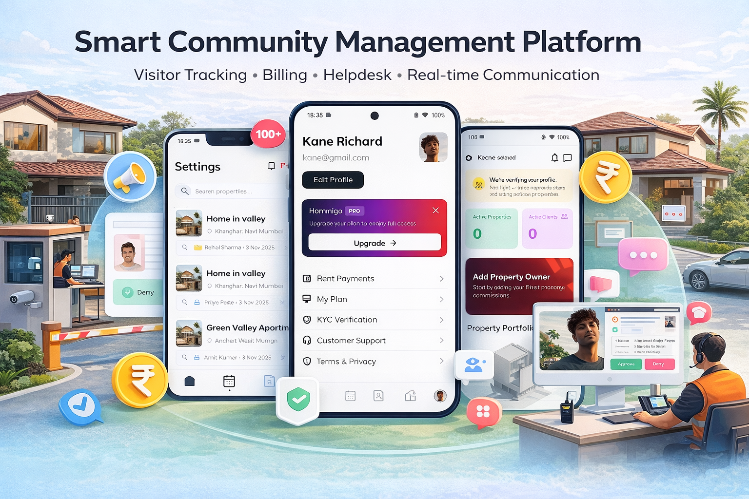 Smart Community Management Platform Development